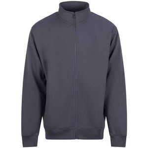 PRO RTX Mens Full Zip Sweatshirt / Solid Grey